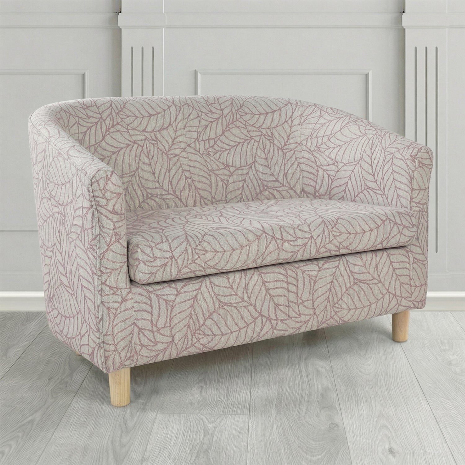 Tuscany 2 Seater Tub Sofa in Fryett's Marlow Floral Pattern Fabric