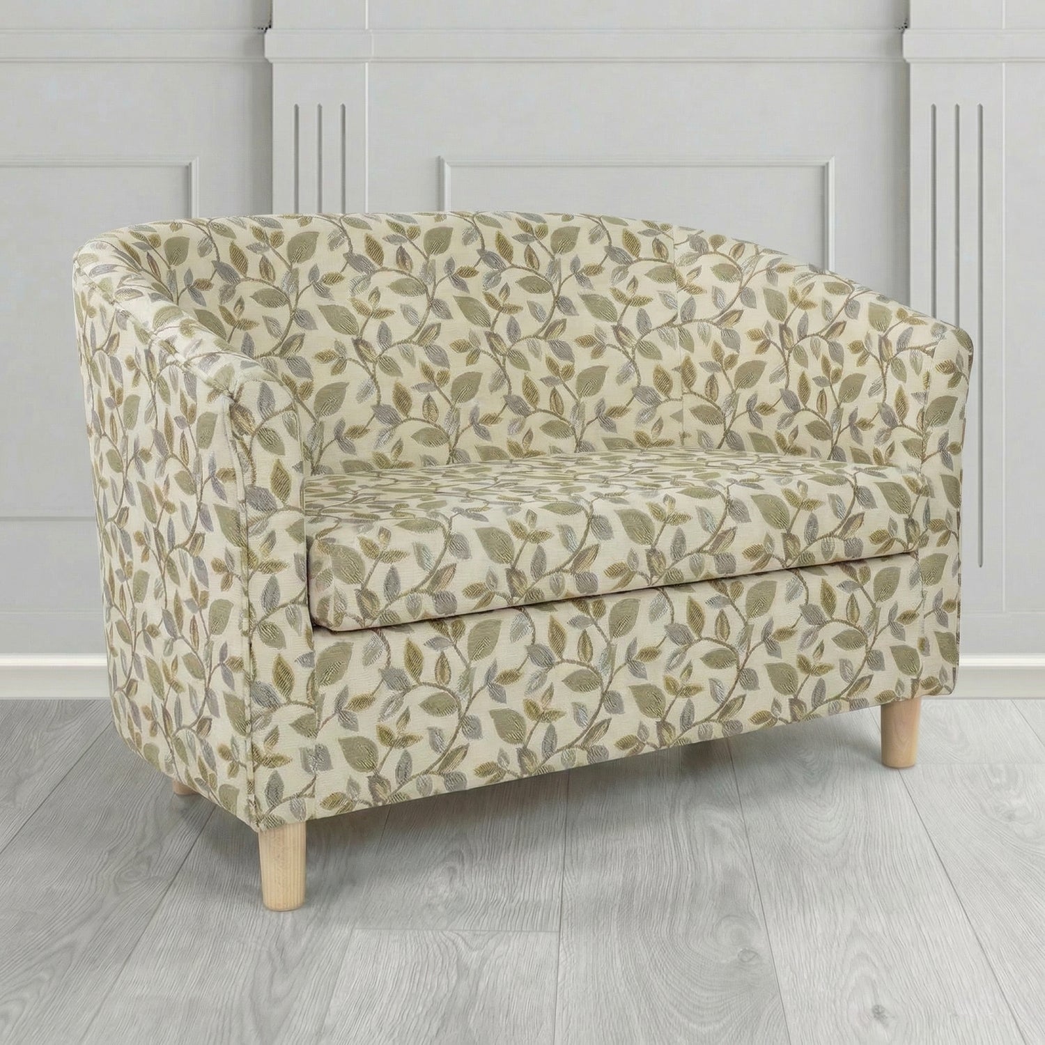 Tuscany 2 Seater Tub Sofa in Porter and Stone Vercelli Floral Fabric