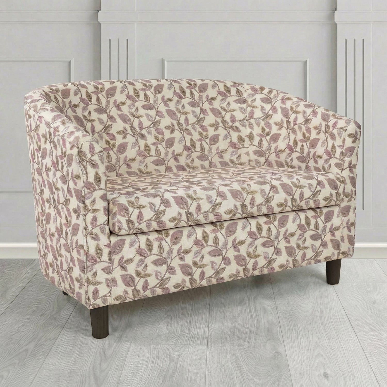 Tuscany 2 Seater Tub Sofa in Porter and Stone Vercelli Floral Fabric