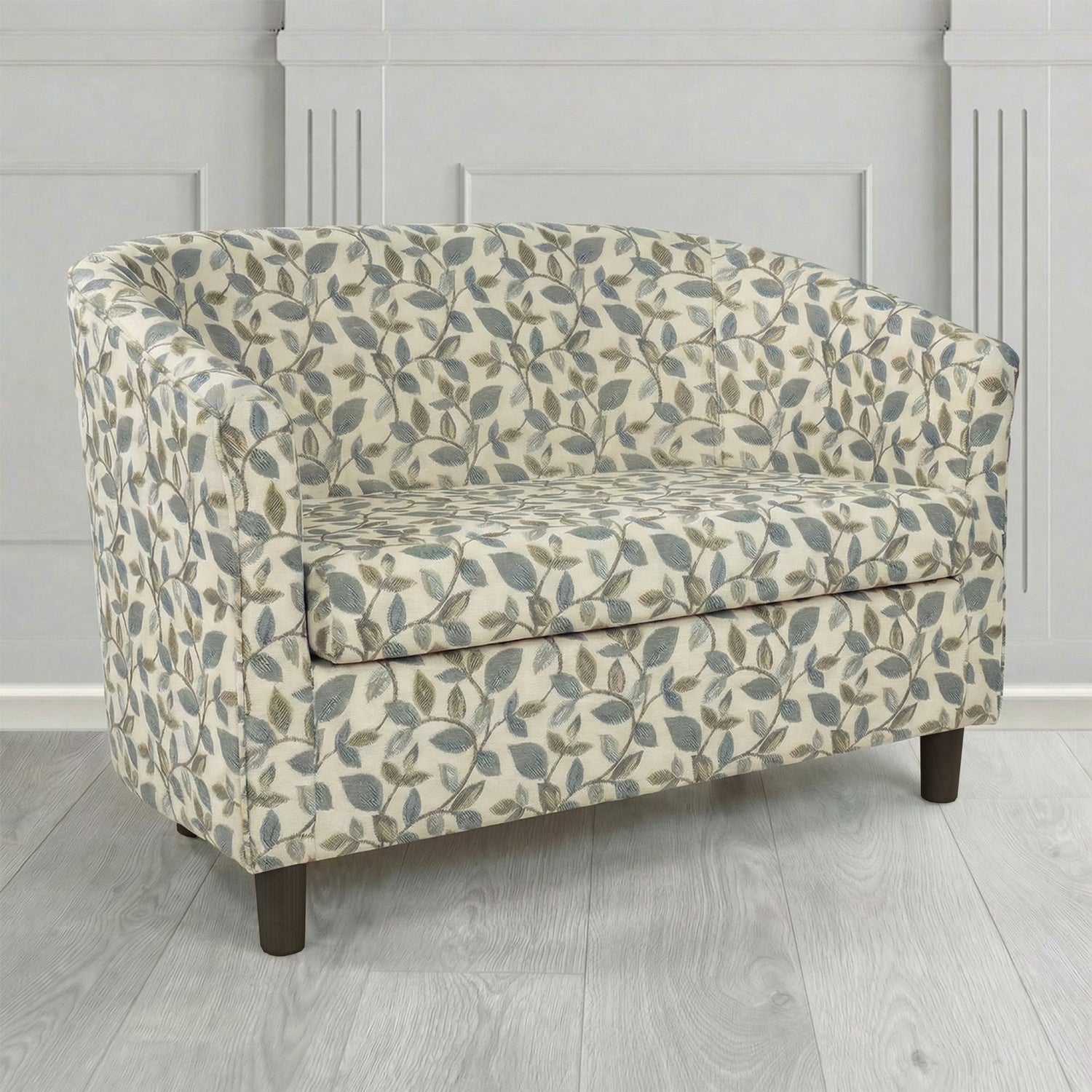 Tuscany 2 Seater Tub Sofa in Porter and Stone Vercelli Floral Fabric