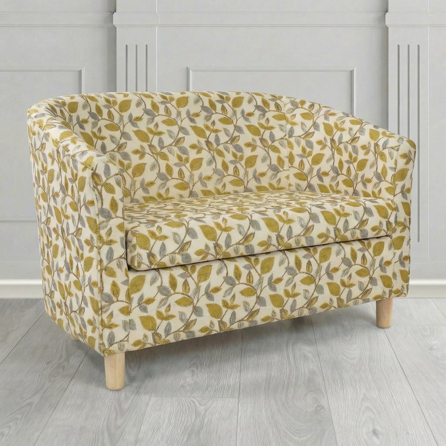 Tuscany 2 Seater Tub Sofa in Porter and Stone Vercelli Floral Fabric