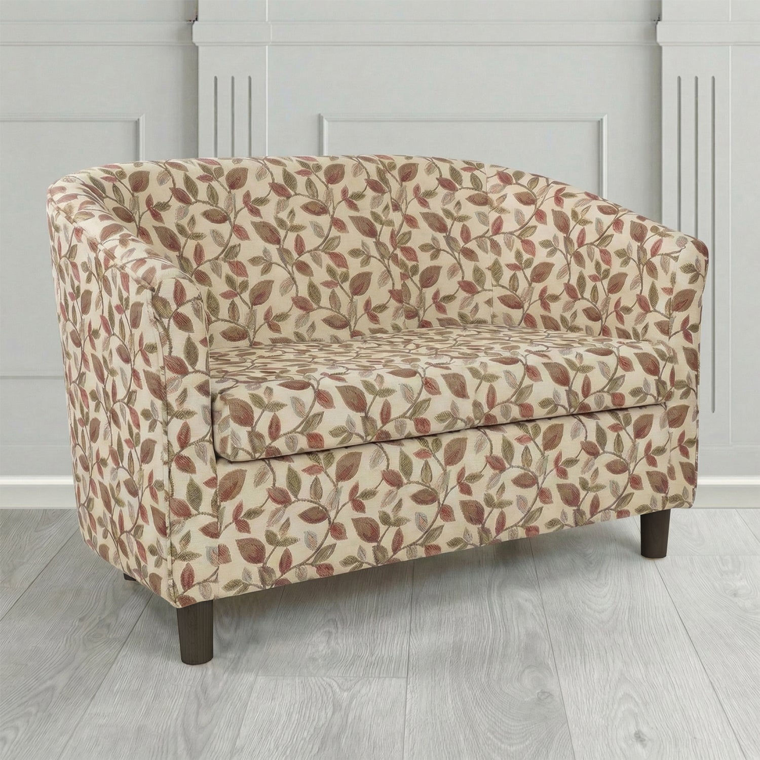 Tuscany 2 Seater Tub Sofa in Porter and Stone Vercelli Floral Fabric