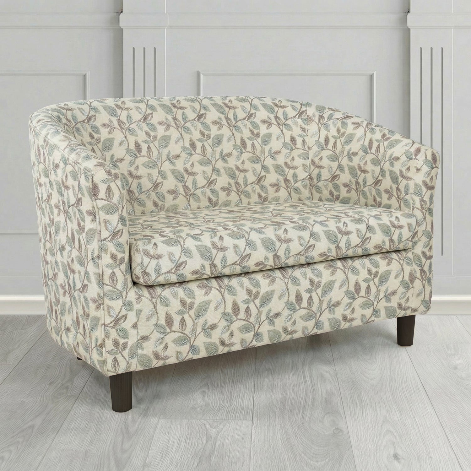 Tuscany 2 Seater Tub Sofa in Porter and Stone Vercelli Floral Fabric