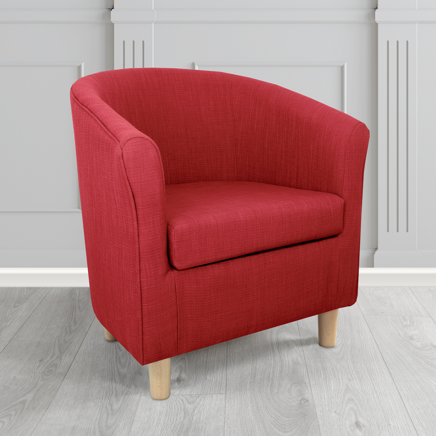 Tuscany Tub Chair in Emporio Linen Crib 5 Fabric