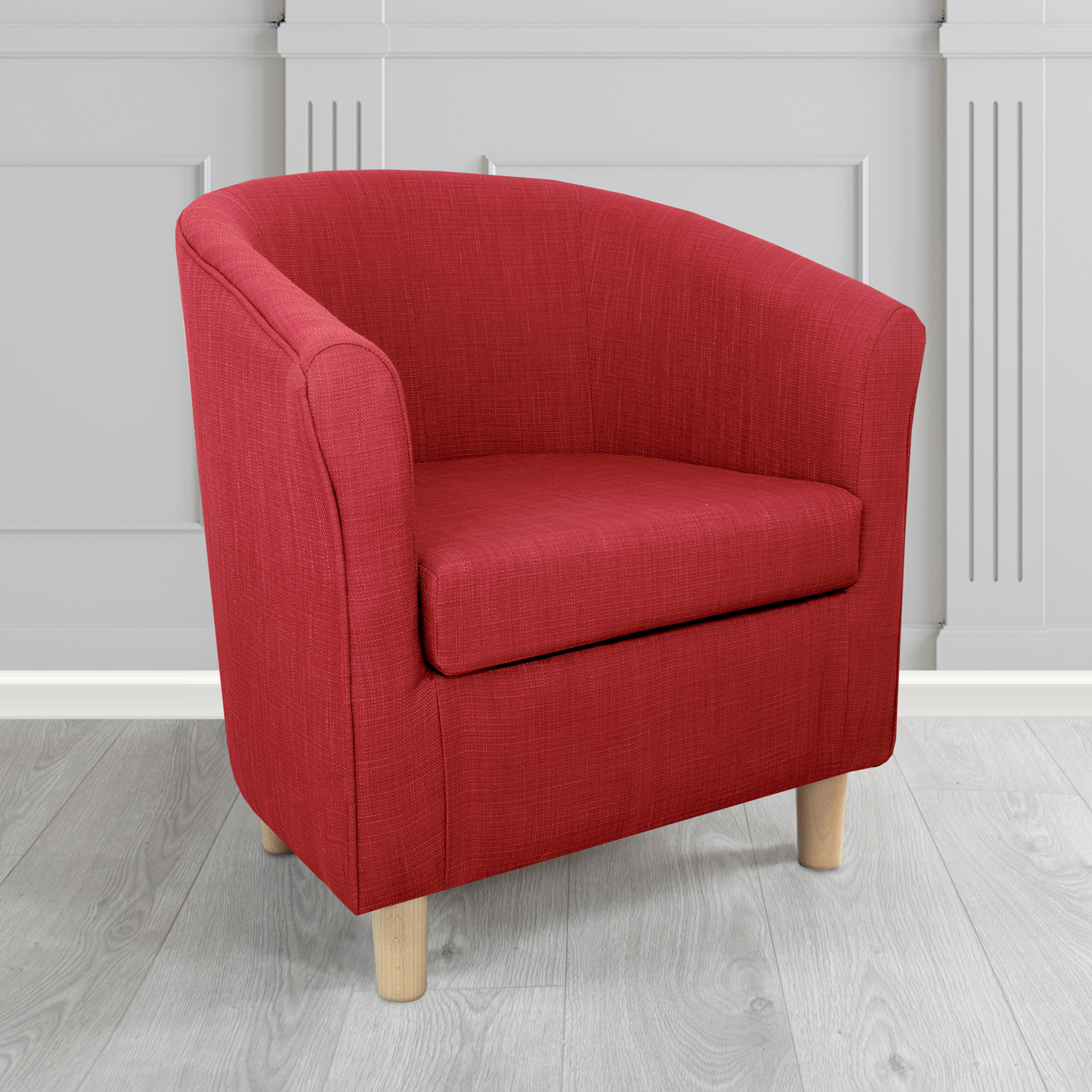 Tuscany Emporio Postbox EMP506 Linen Crib 5 Fabric Tub Chair