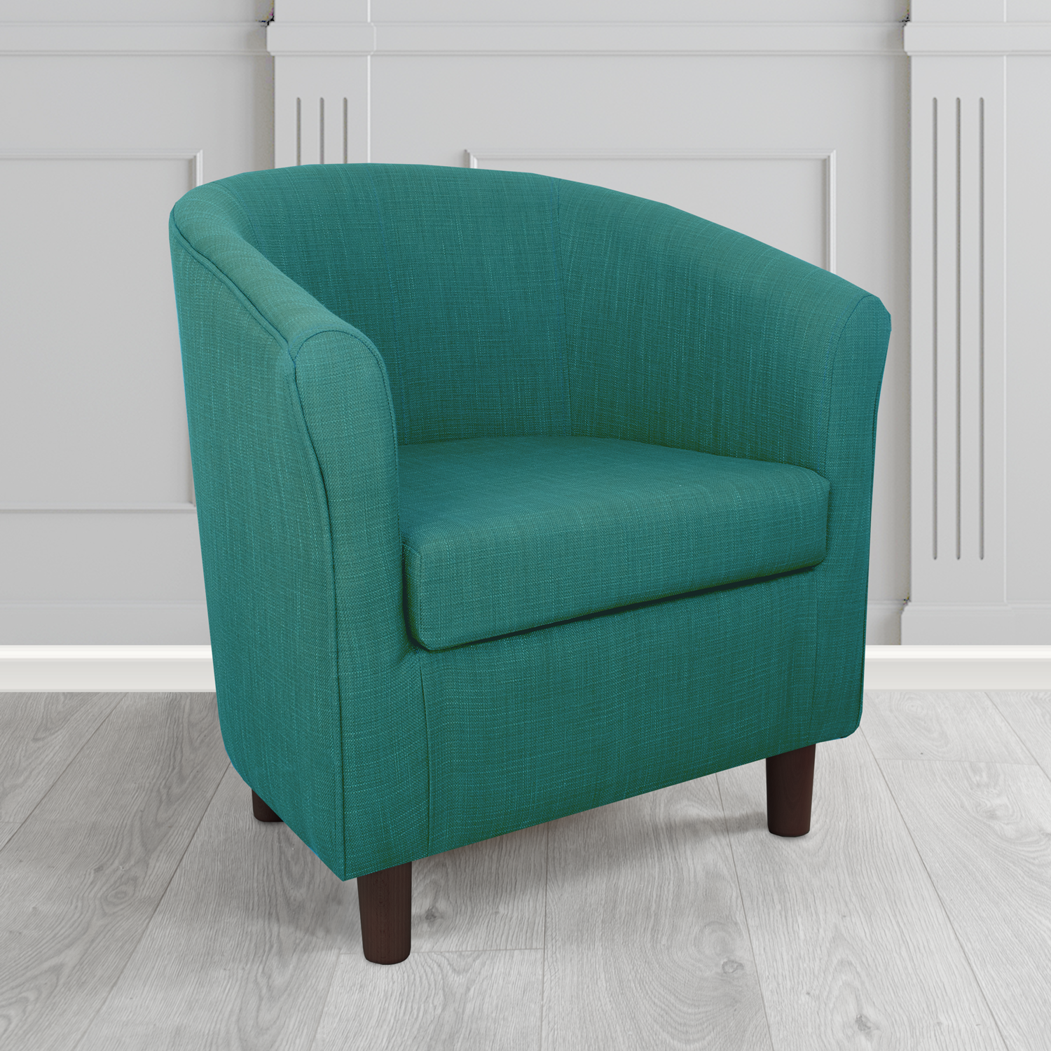 Tuscany Tub Chair in Emporio Linen Crib 5 Fabric