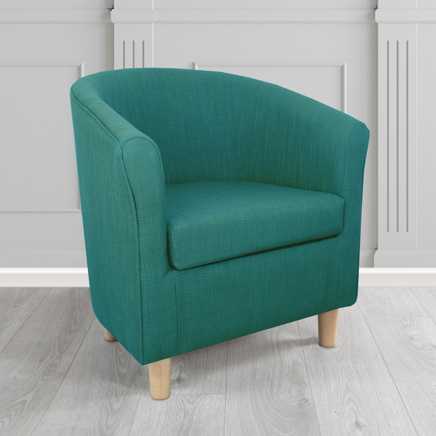 Tuscany Tub Chair in Emporio Linen Crib 5 Fabric