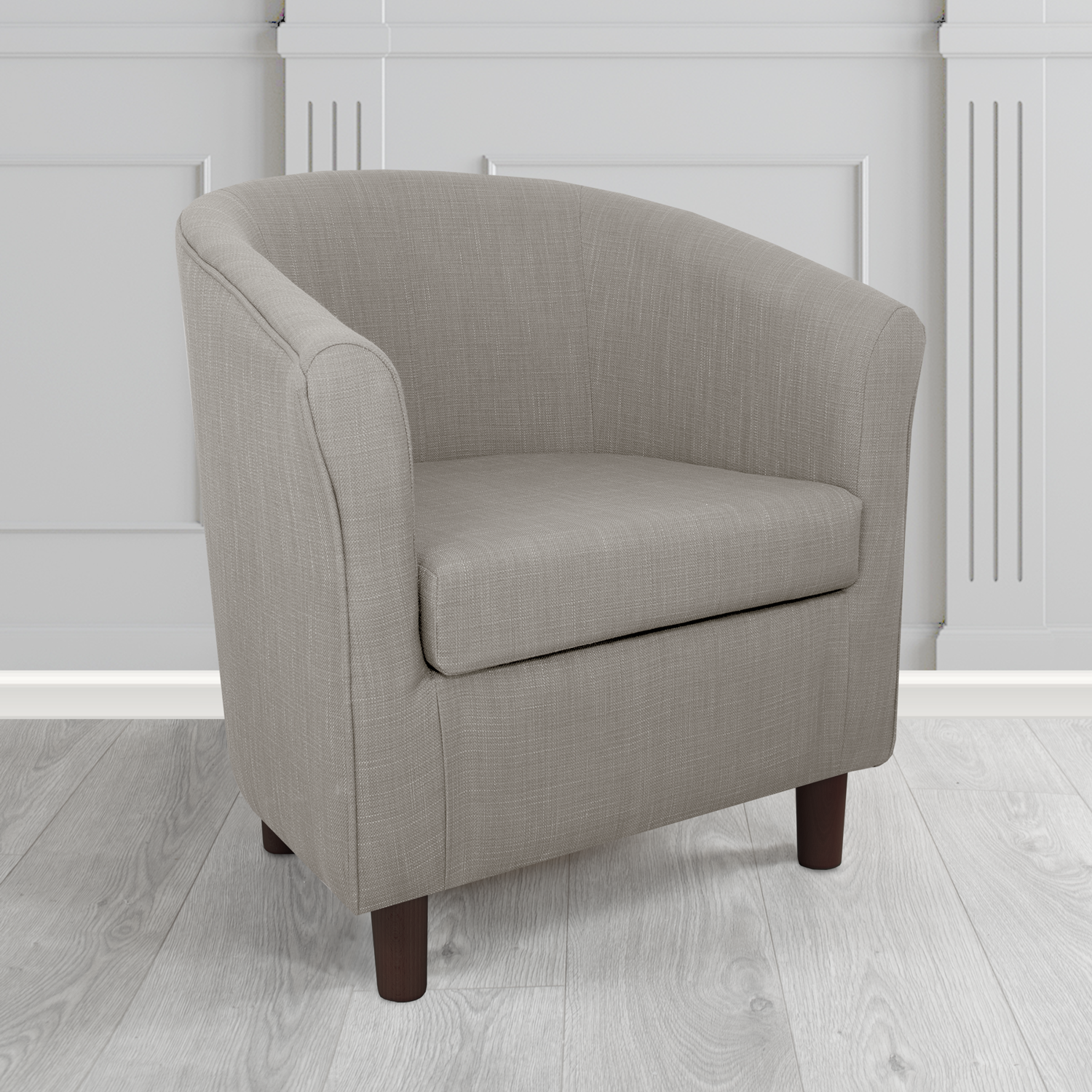 Tuscany Tub Chair in Emporio Linen Crib 5 Fabric