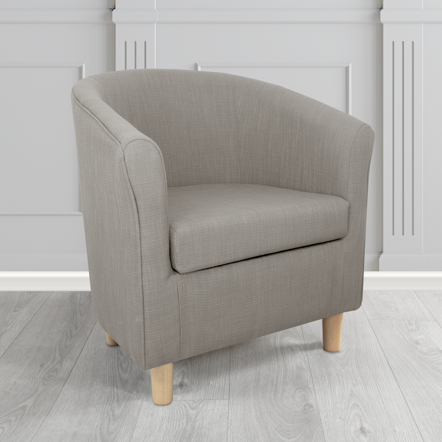 Tuscany Tub Chair in Emporio Linen Crib 5 Fabric