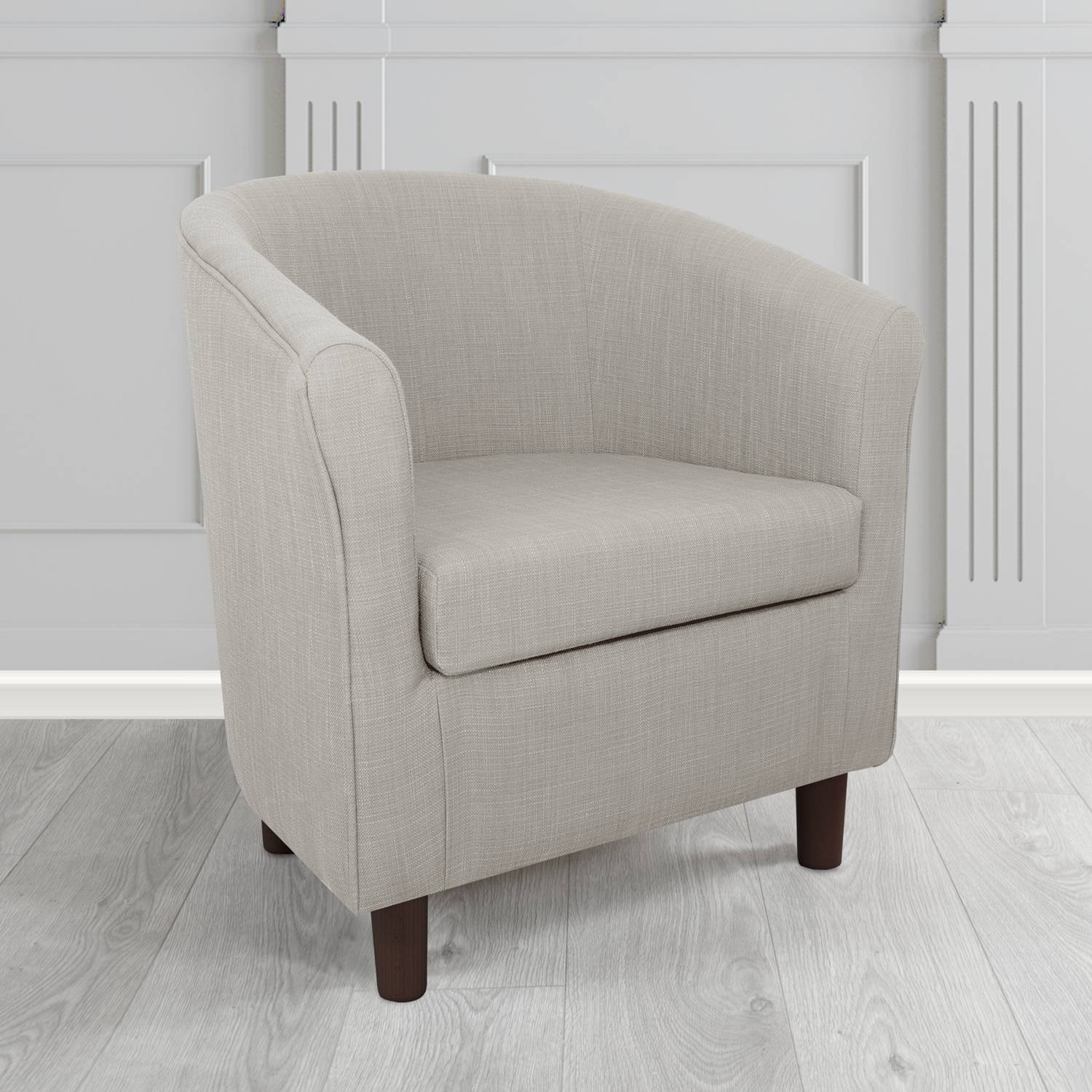 Tuscany Tub Chair in Emporio Linen Crib 5 Fabric