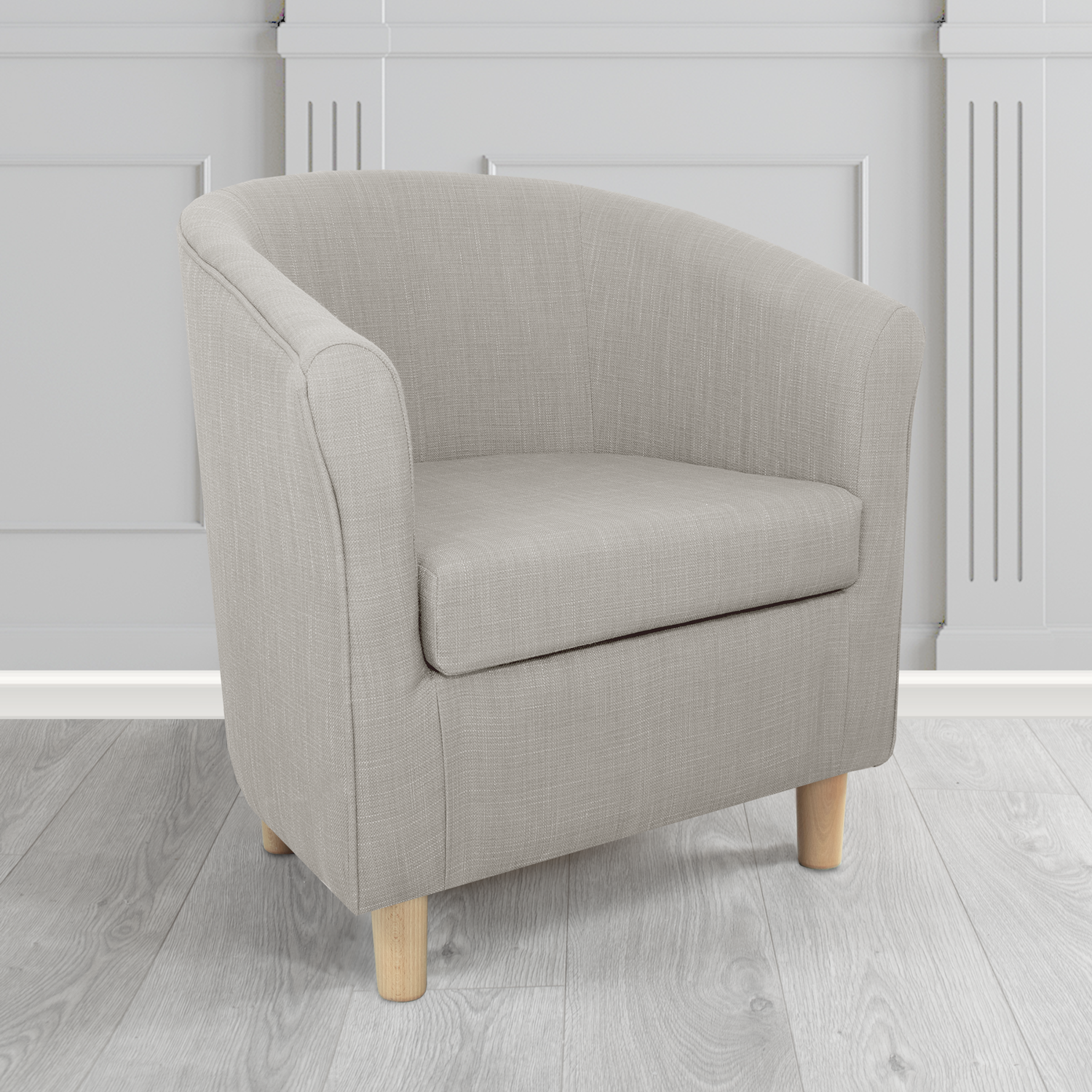 Tuscany Tub Chair in Emporio Linen Crib 5 Fabric