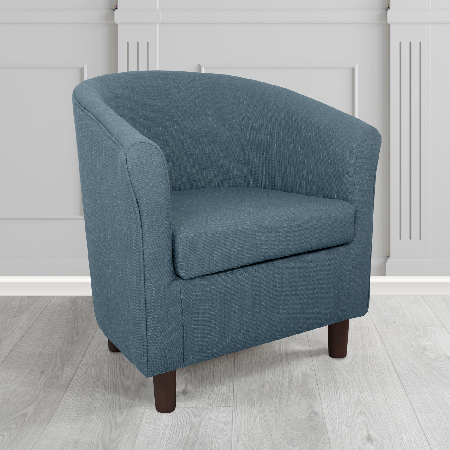 Tuscany Tub Chair in Emporio Linen Crib 5 Fabric