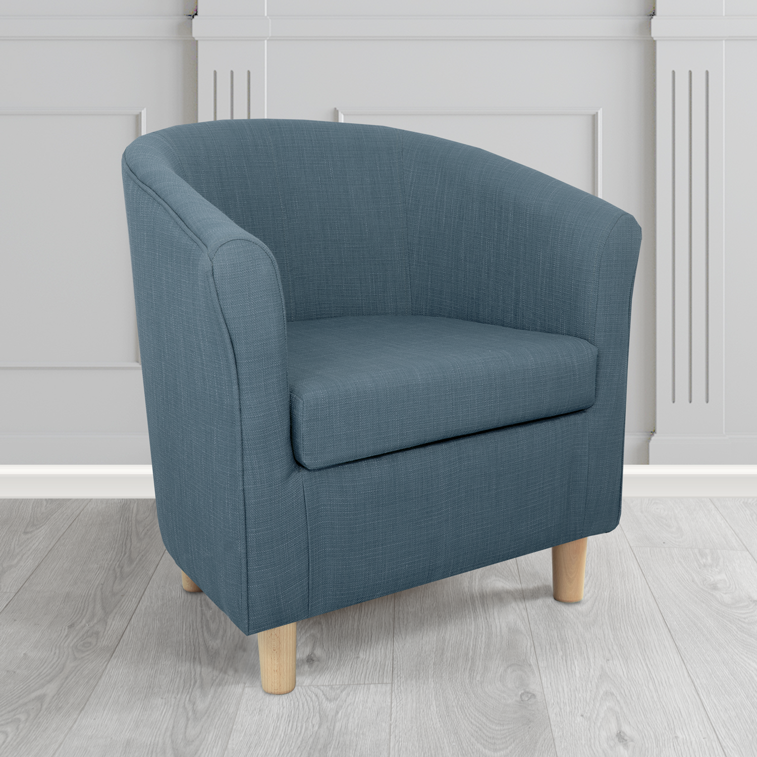 Tuscany Tub Chair in Emporio Linen Crib 5 Fabric