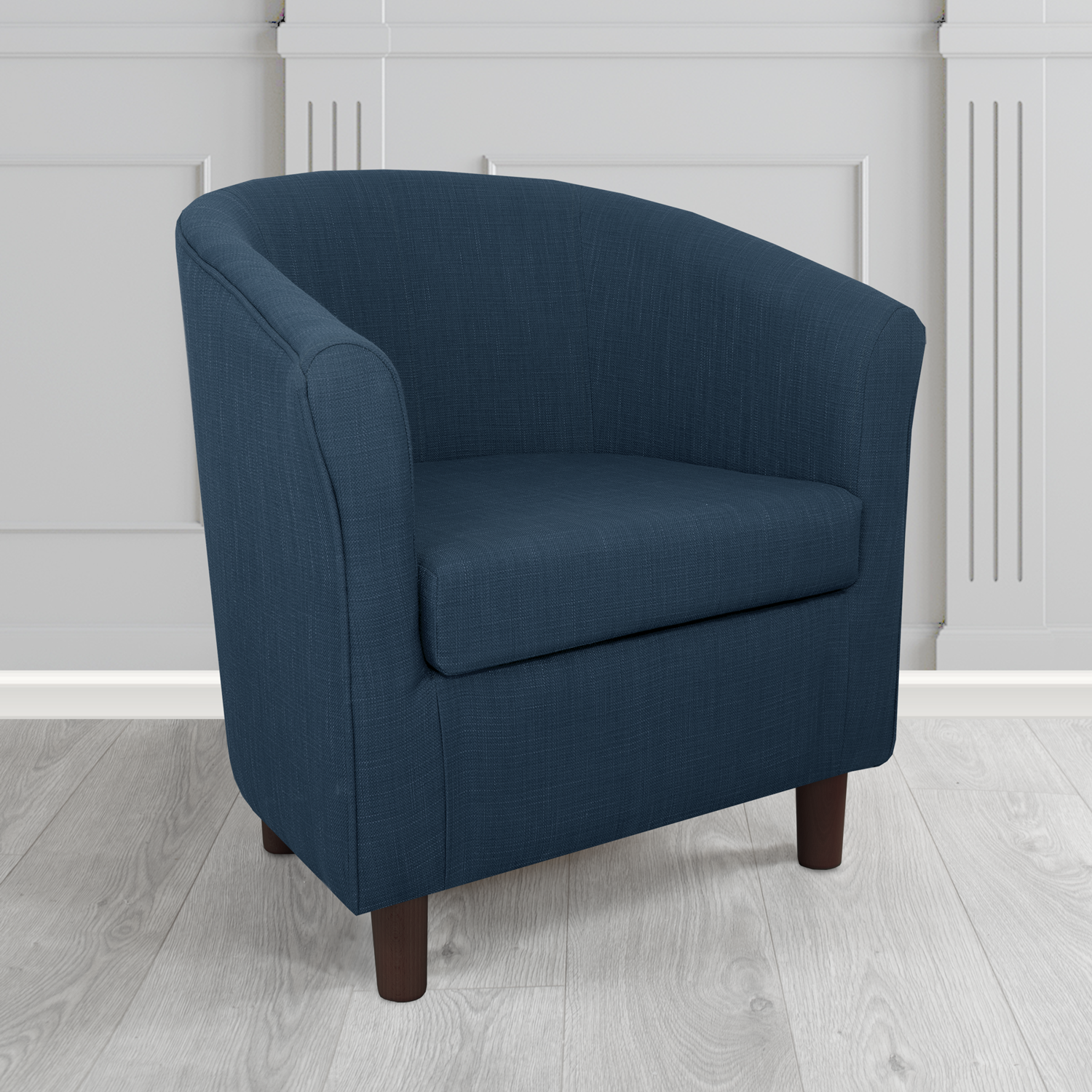 Tuscany Tub Chair in Emporio Linen Crib 5 Fabric