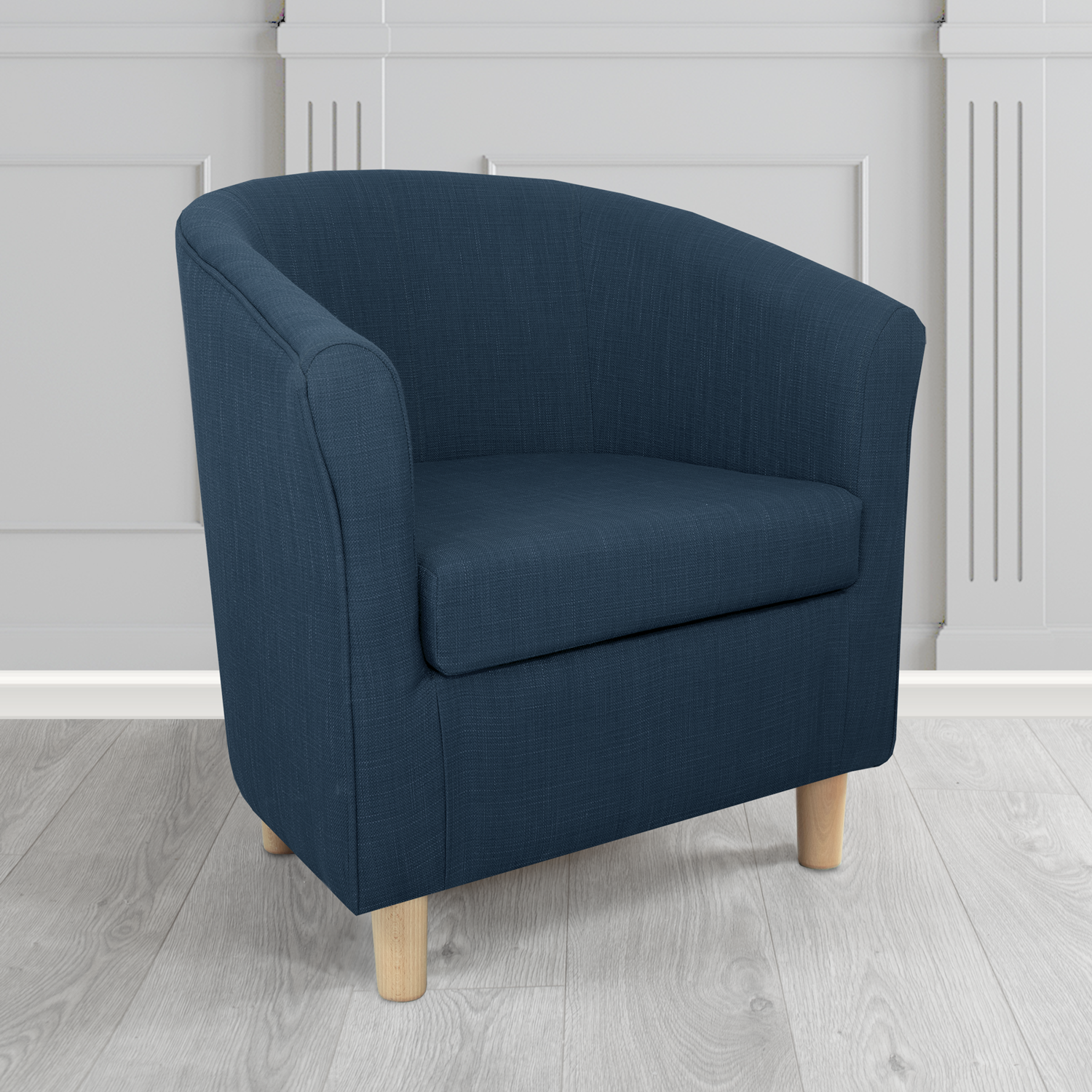 Tuscany Tub Chair in Emporio Linen Crib 5 Fabric