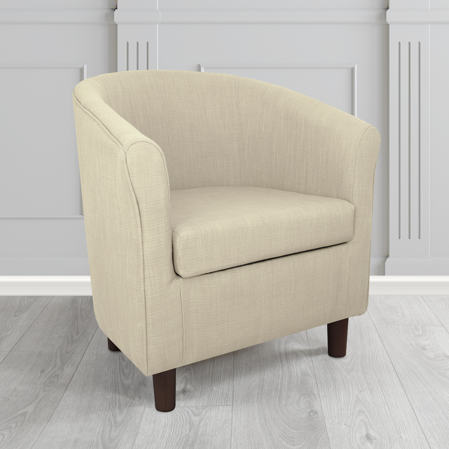 Tuscany Tub Chair in Emporio Linen Crib 5 Fabric