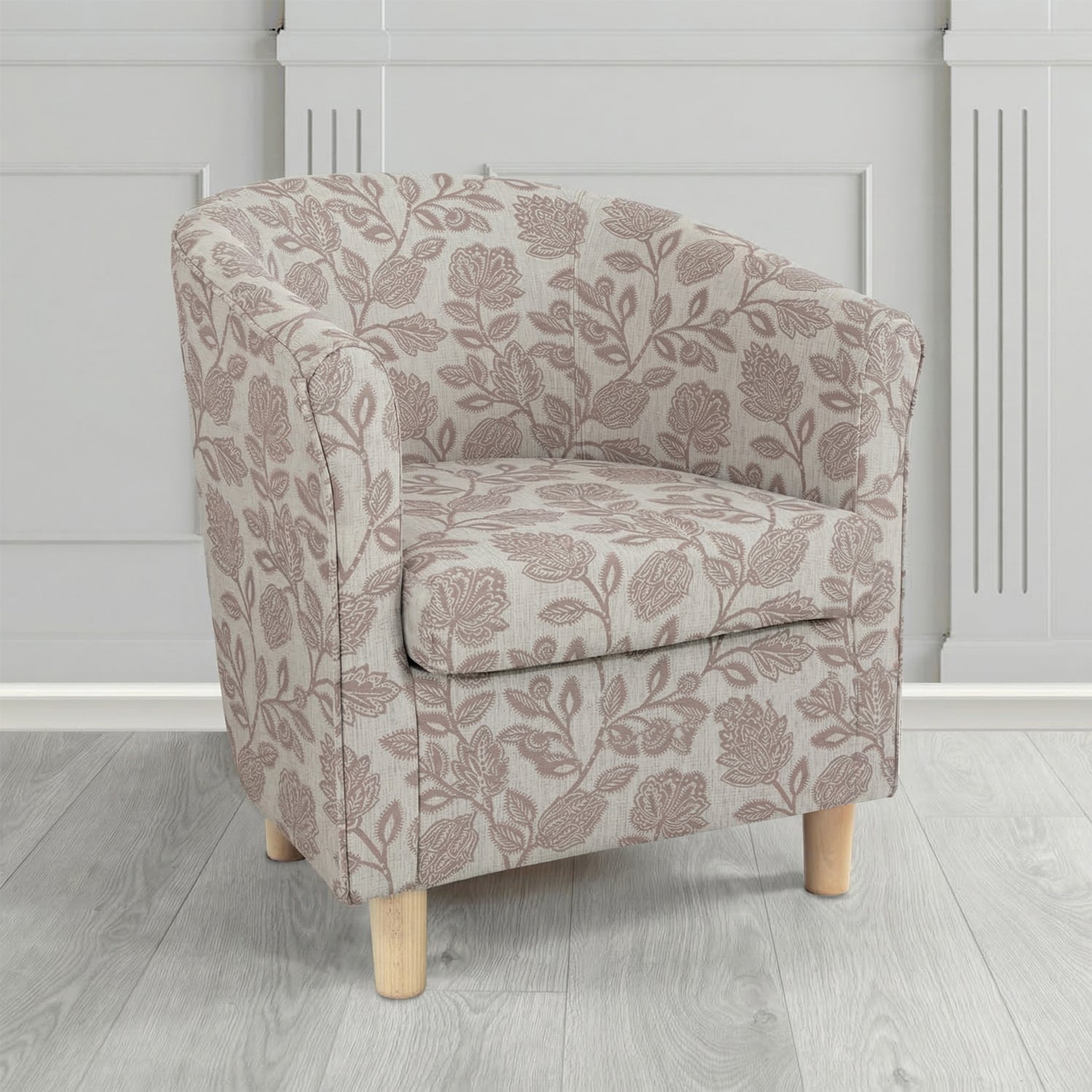 Tuscany Tub Chair in Fryett's Henley Floral Pattern Fabric