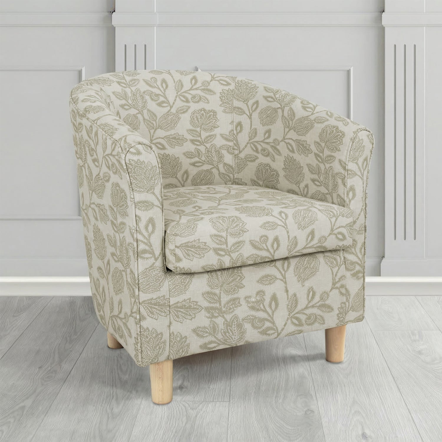 Tuscany Tub Chair in Fryett's Henley Floral Pattern Fabric