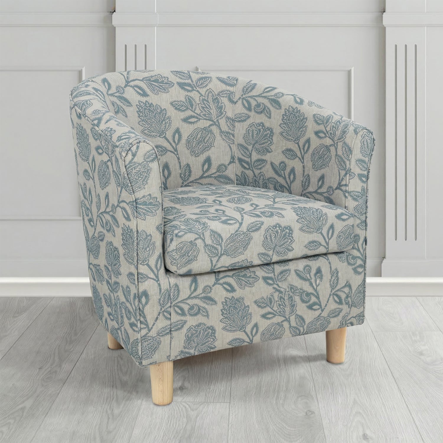Tuscany Tub Chair in Fryett's Henley Floral Pattern Fabric