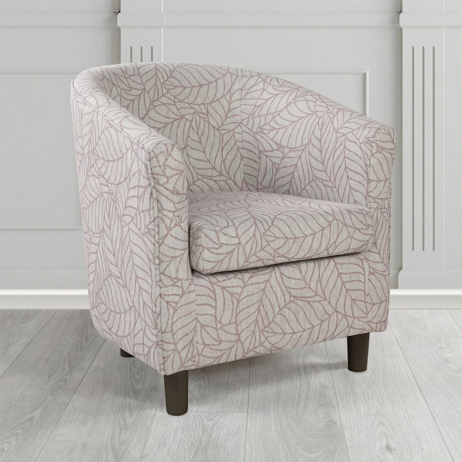 Tuscany Tub Chair in Fryett's Marlow Floral Pattern Fabric