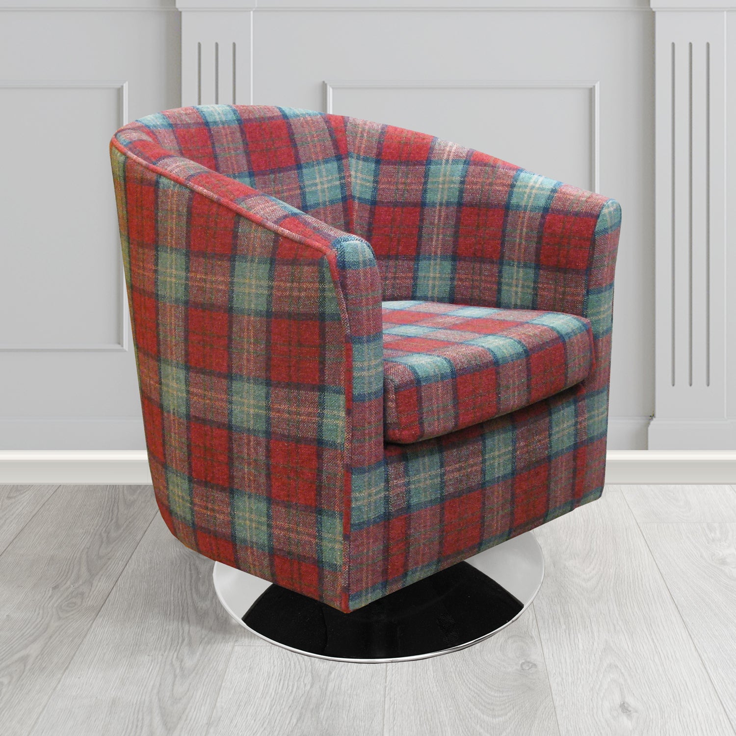 The brick swivel tub clearance chair