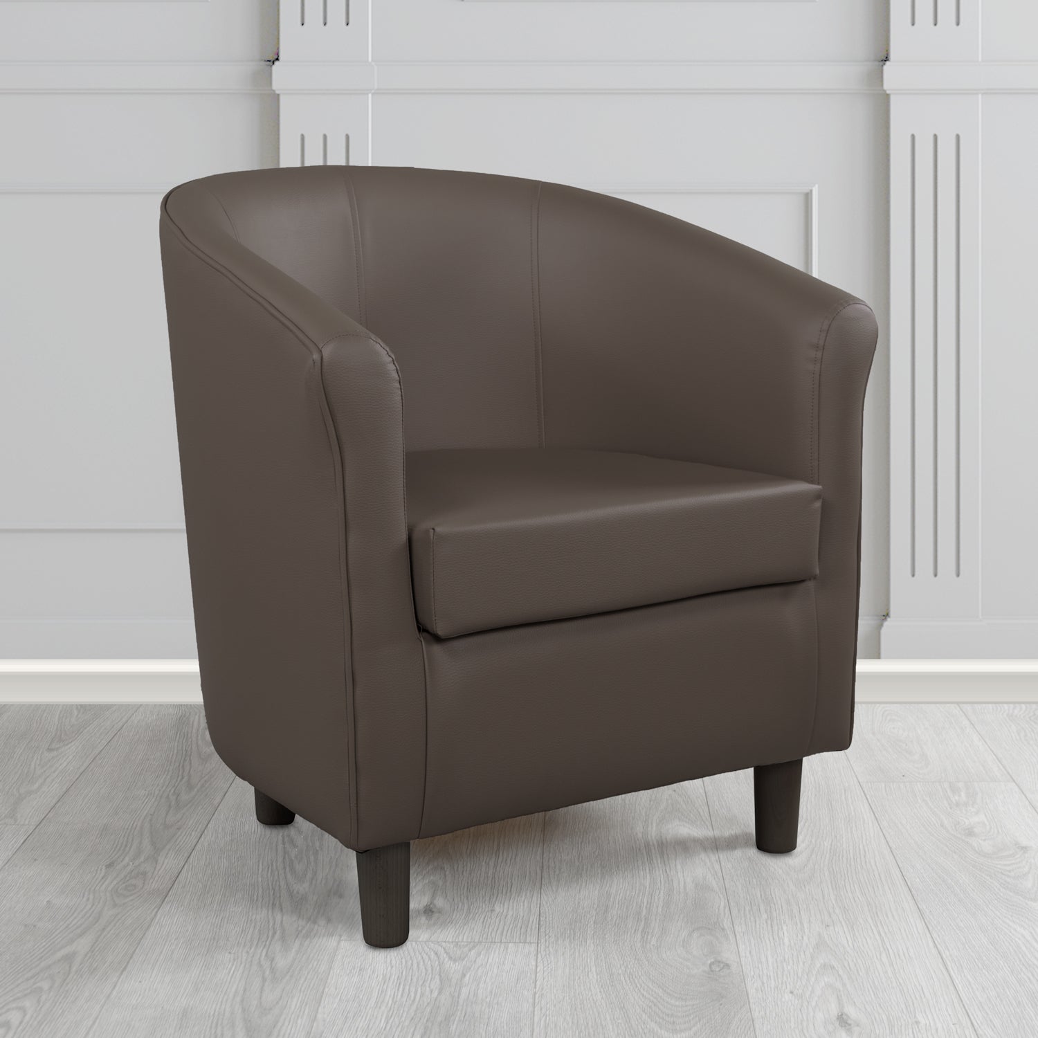 Tuscany Tub Chair in Madrid Faux Leather - The Tub Chair Shop