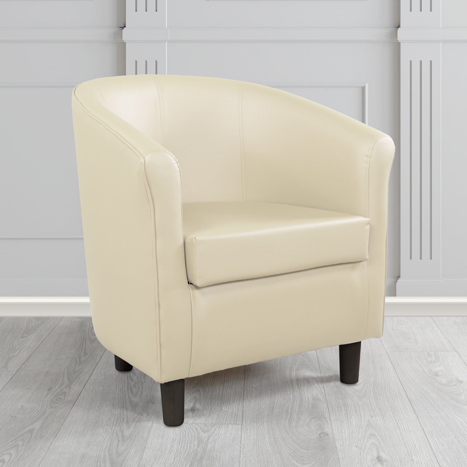 Tuscany Tub Chair in Madrid Faux Leather - The Tub Chair Shop