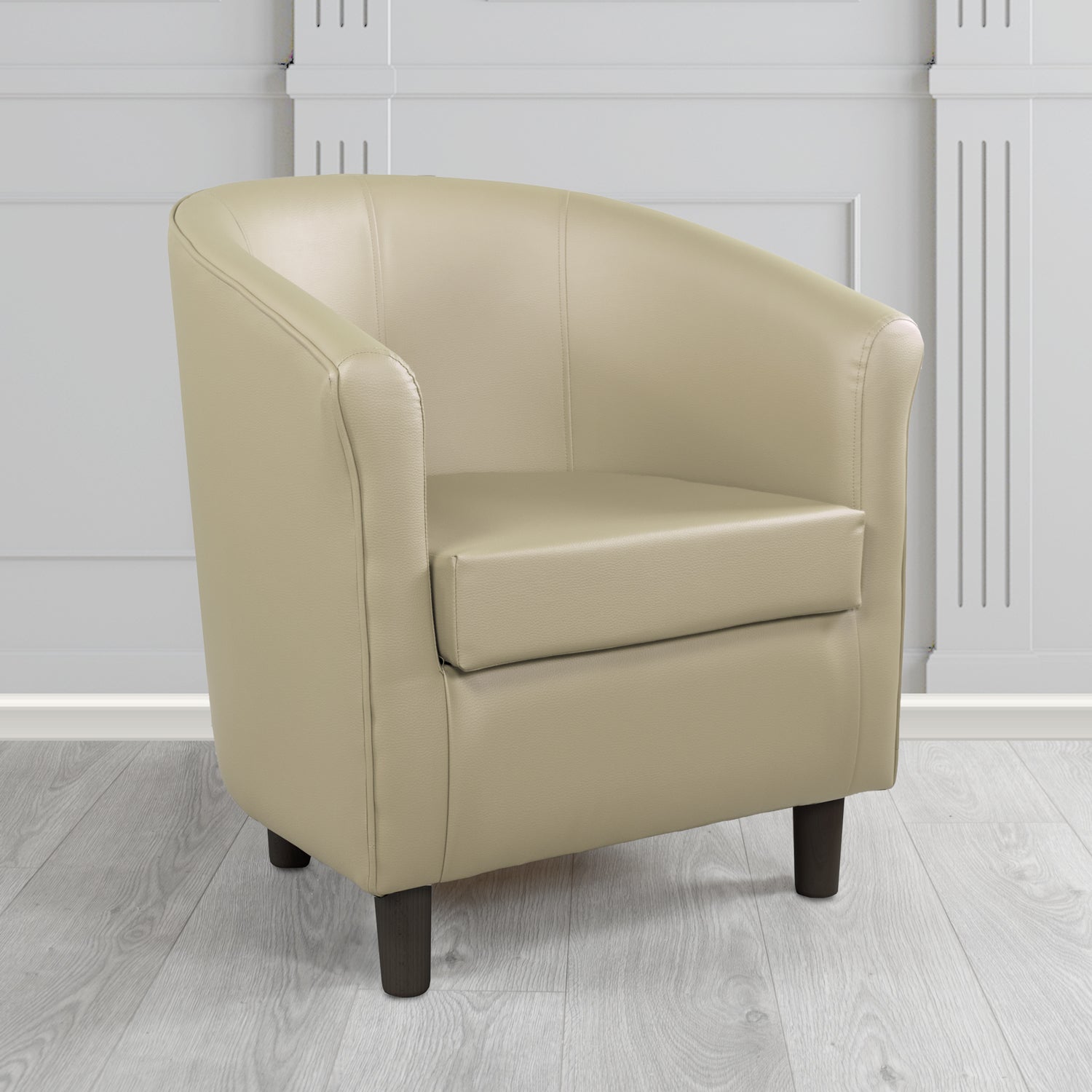 Tuscany Tub Chair in Madrid Faux Leather - The Tub Chair Shop