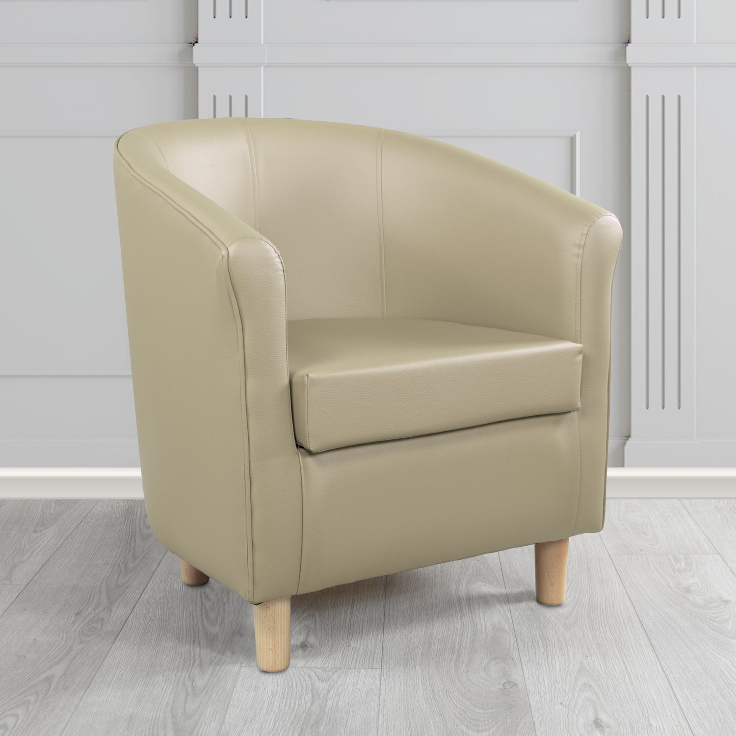 Tuscany Tub Chair in Madrid Faux Leather - The Tub Chair Shop