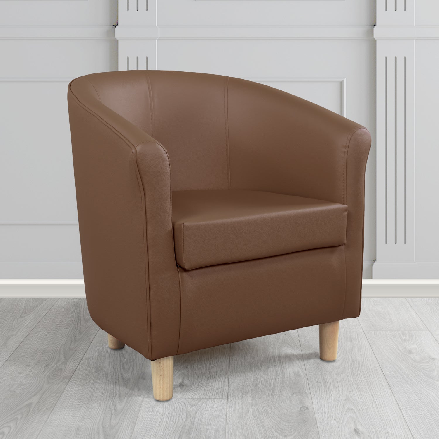 Tuscany Tub Chair in Madrid Faux Leather