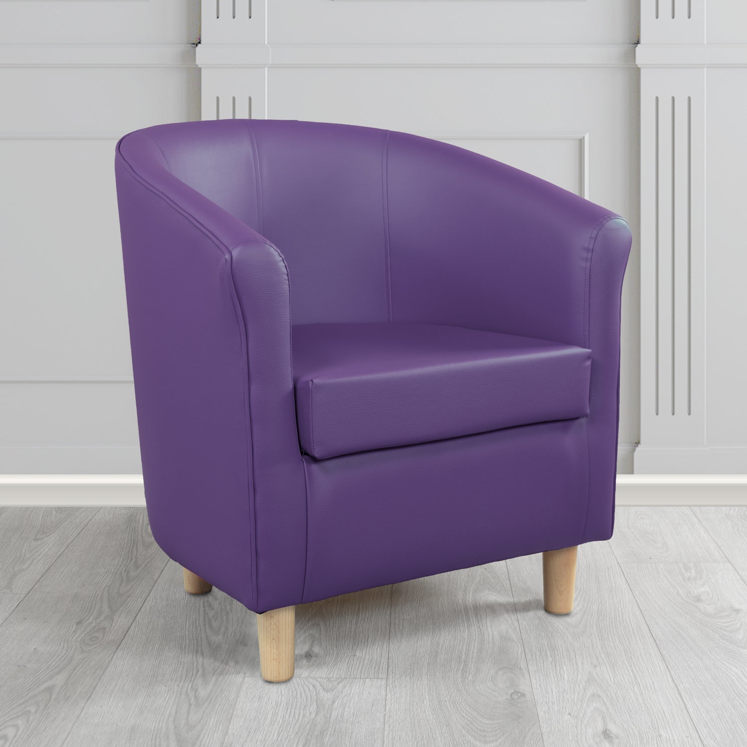 Tuscany Tub Chair in Madrid Faux Leather
