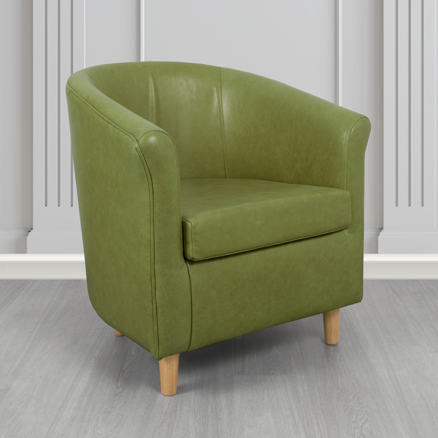 Tuscany Tub Chair in Crib 5 Old English Genuine Leather