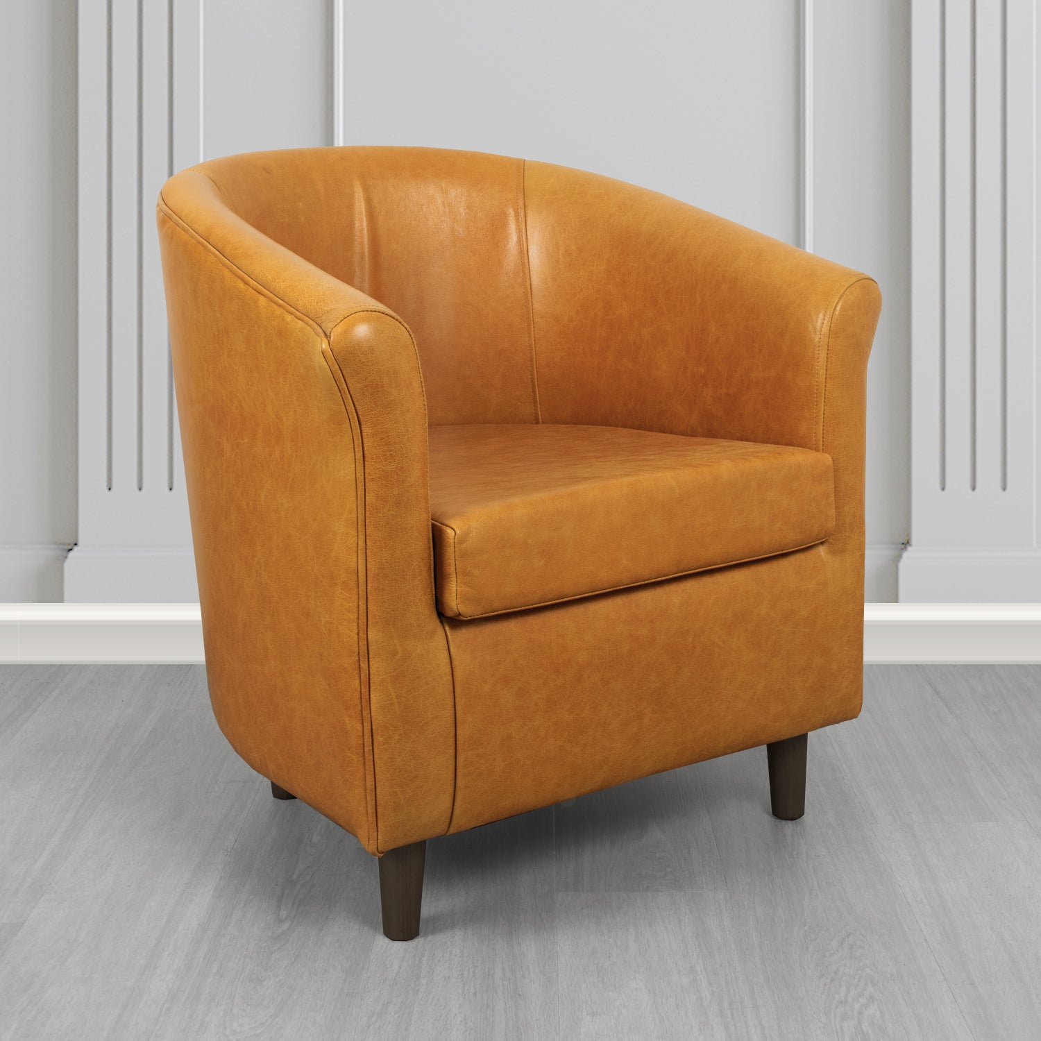 Tuscany Tub Chair in Crib 5 Old English Genuine Leather