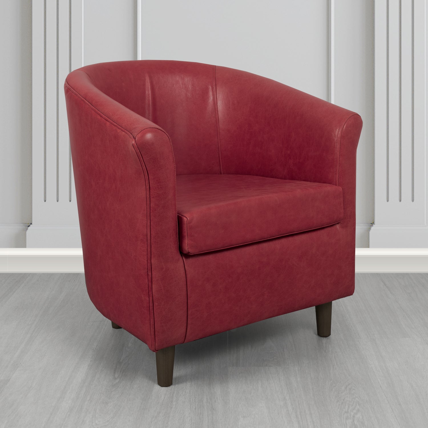 Tuscany Tub Chair in Crib 5 Old English Genuine Leather