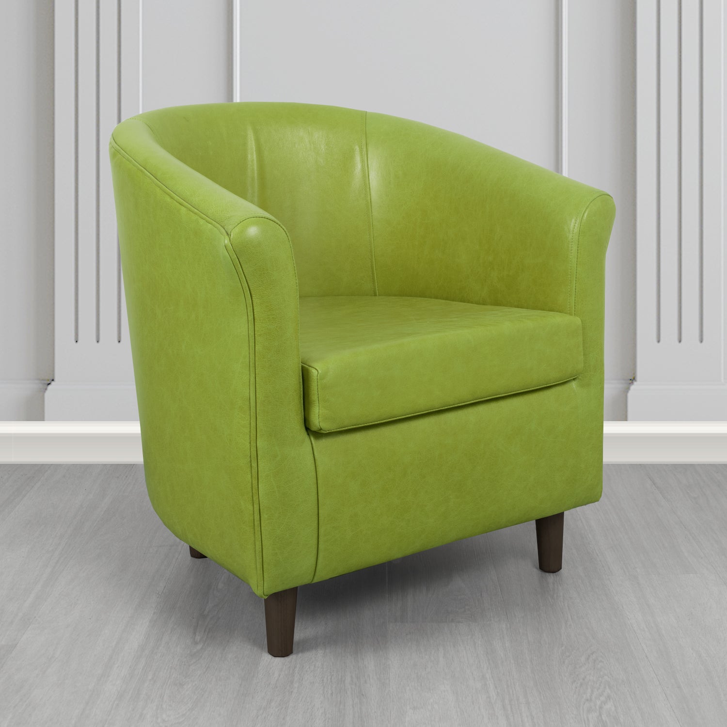 Tuscany Tub Chair in Crib 5 Old English Genuine Leather