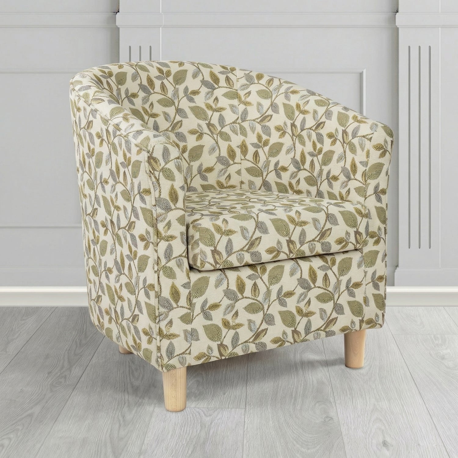 Tuscany Tub Chair in Porter and Stone Vercelli Floral Fabric