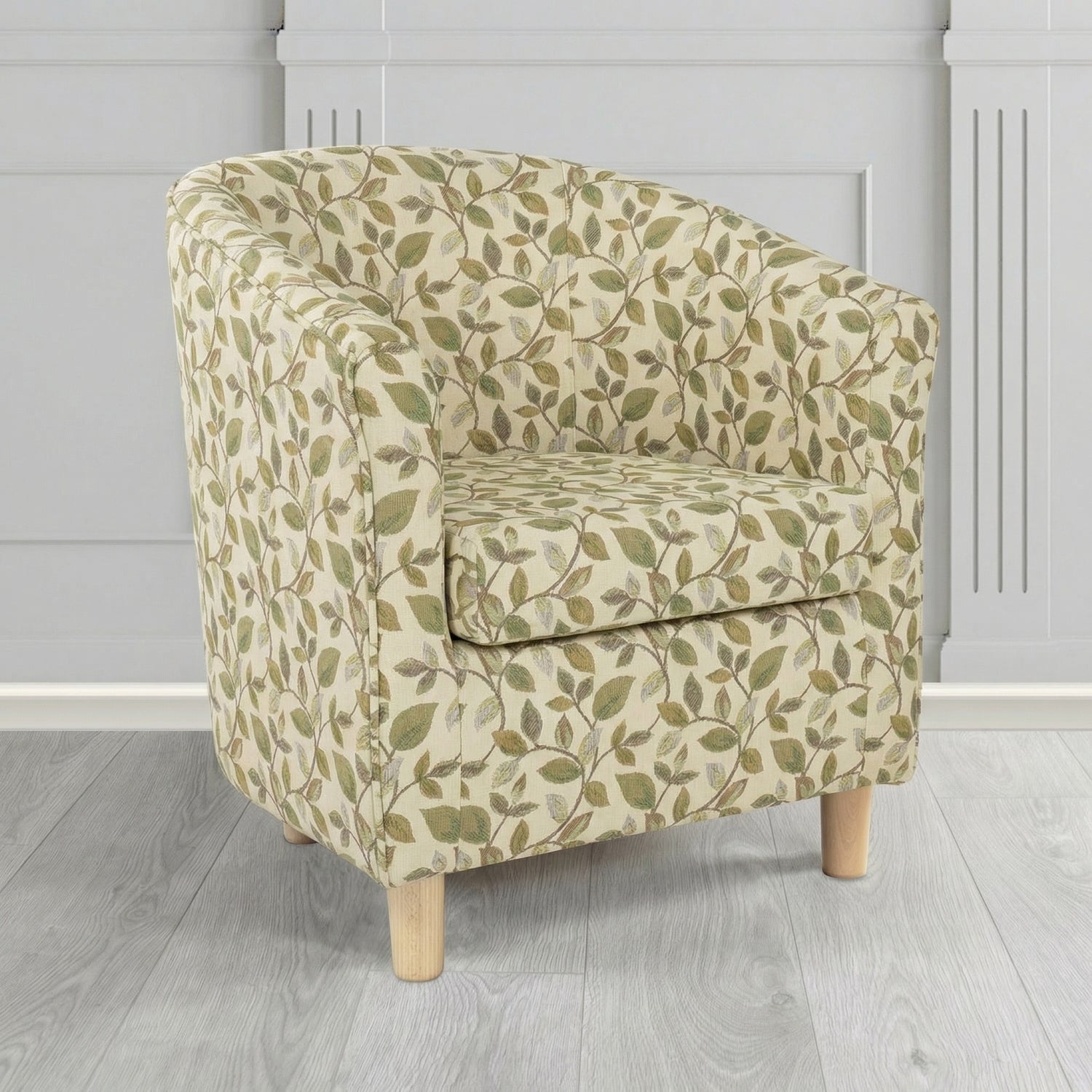 Tuscany Tub Chair in Porter and Stone Vercelli Floral Fabric