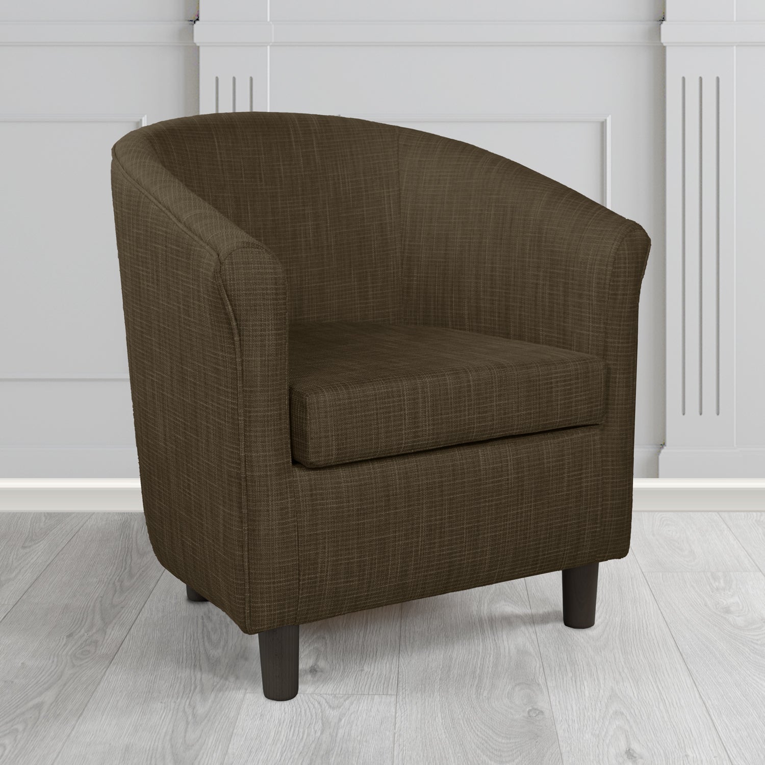 Tuscany Ravel Ganache Contract Crib 5 Fabric Tub Chair - Antimicrobial & Water-Resistant - The Tub Chair Shop