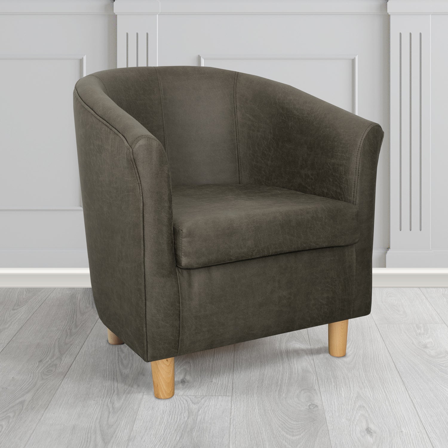 Tuscany Tub Chair in Nevada Faux Leather