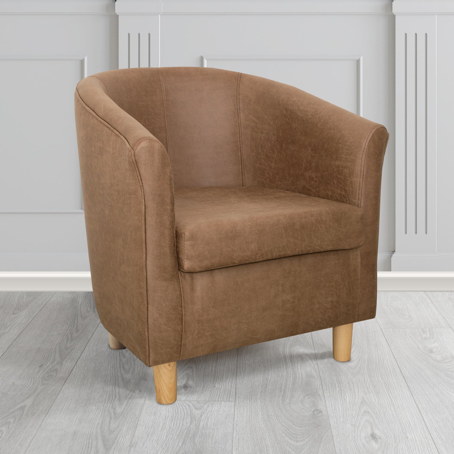 Tuscany Tub Chair in Nevada Faux Leather