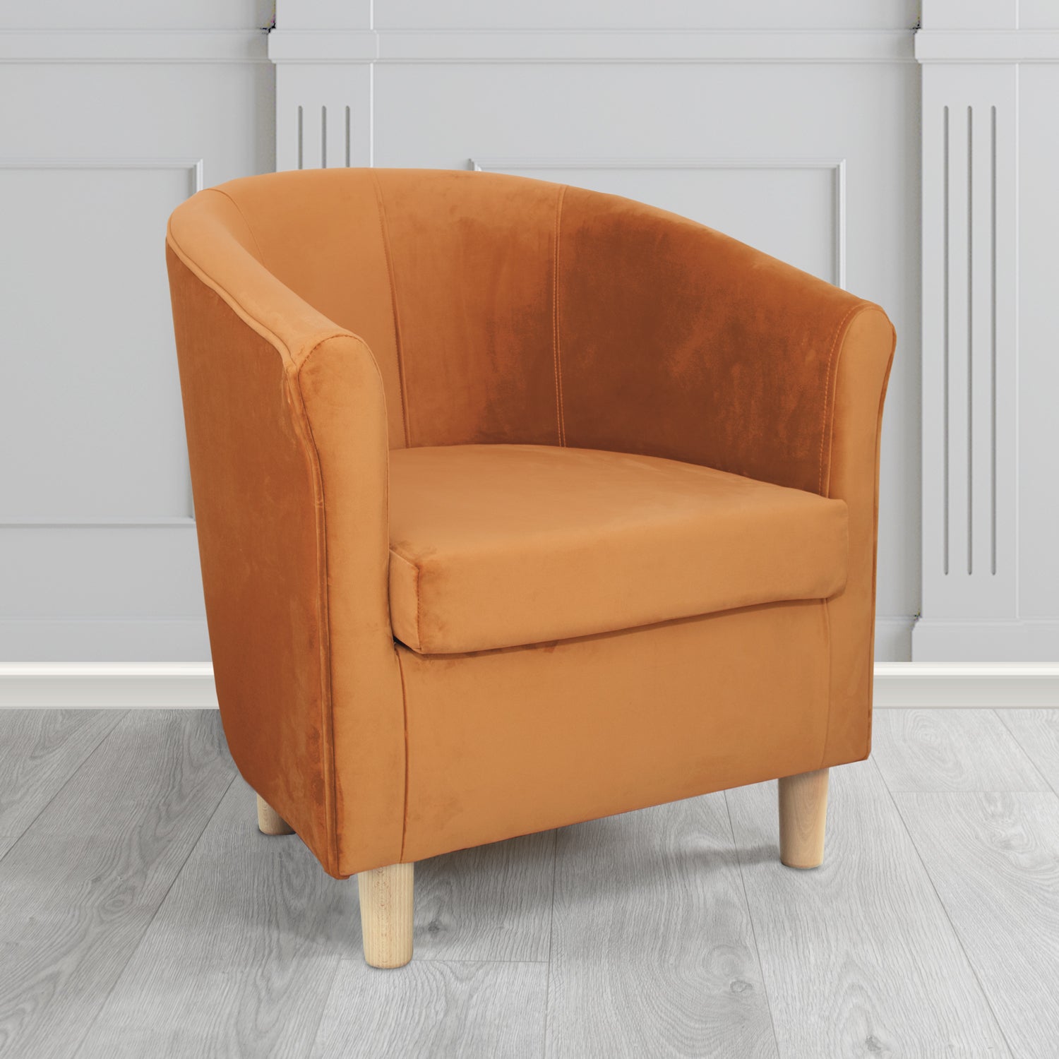 Tuscany Tub Chair in Sapore Velvet Fabric