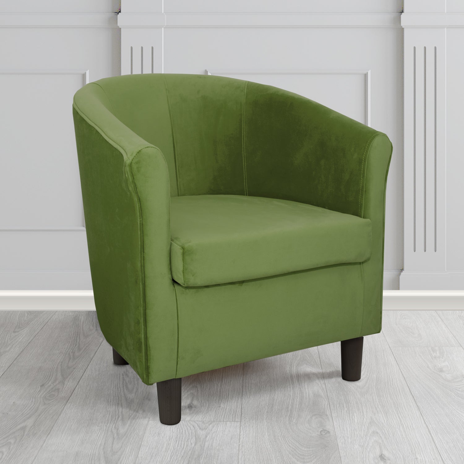 Tuscany Tub Chair in Sapore Crib 5 Velvet Fabric
