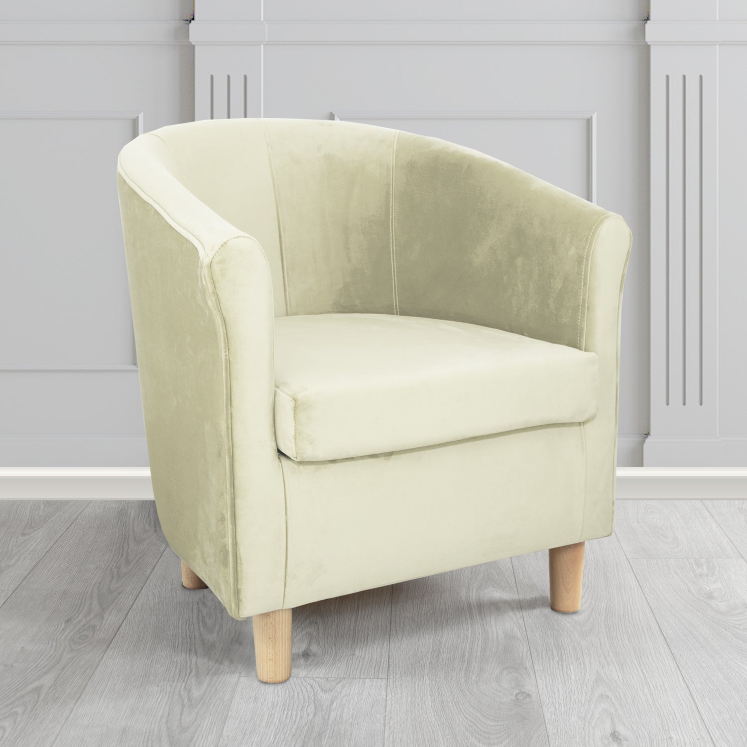 Tuscany Tub Chair in Sapore Crib 5 Velvet Fabric