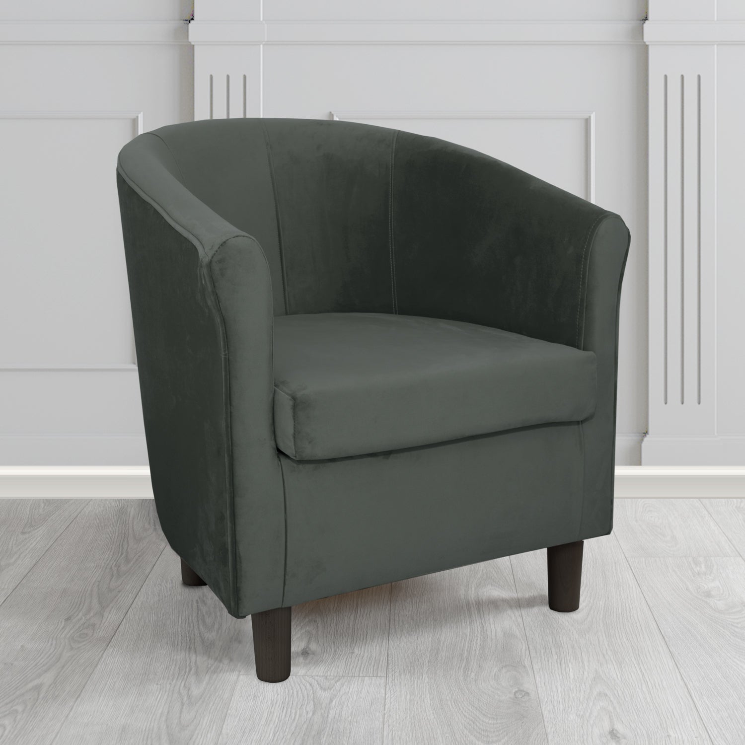 Tuscany Tub Chair in Sapore Crib 5 Velvet Fabric