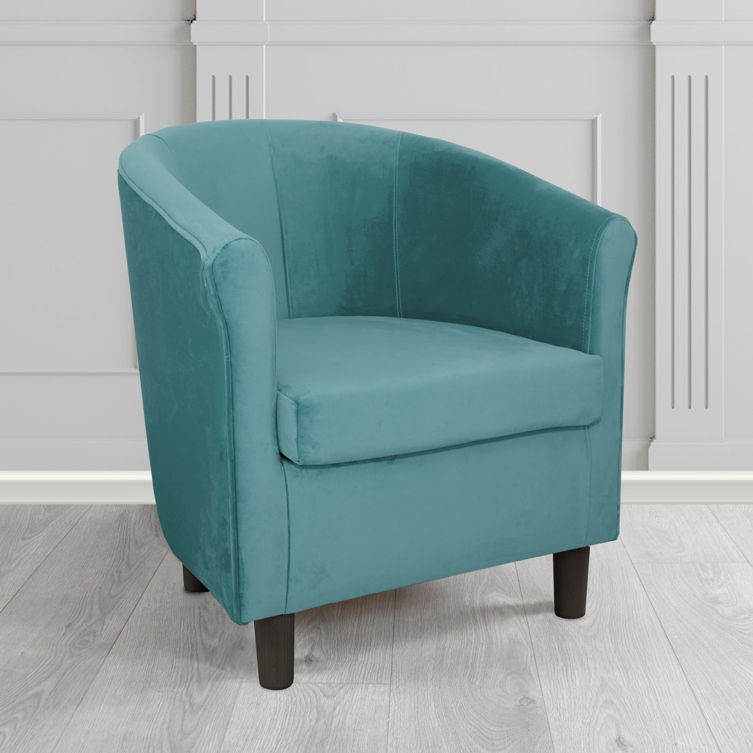 Tuscany Tub Chair in Sapore Crib 5 Velvet Fabric