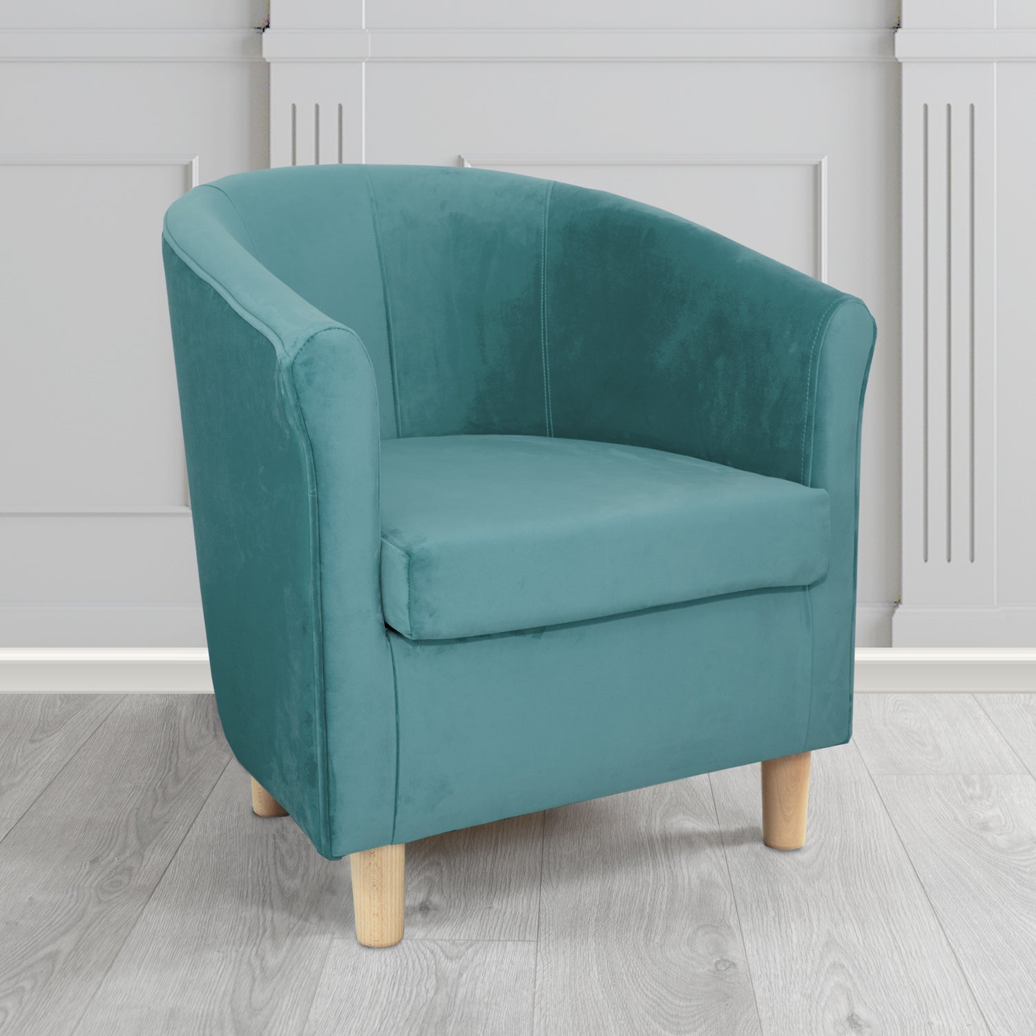 Tuscany Tub Chair in Sapore Crib 5 Velvet Fabric