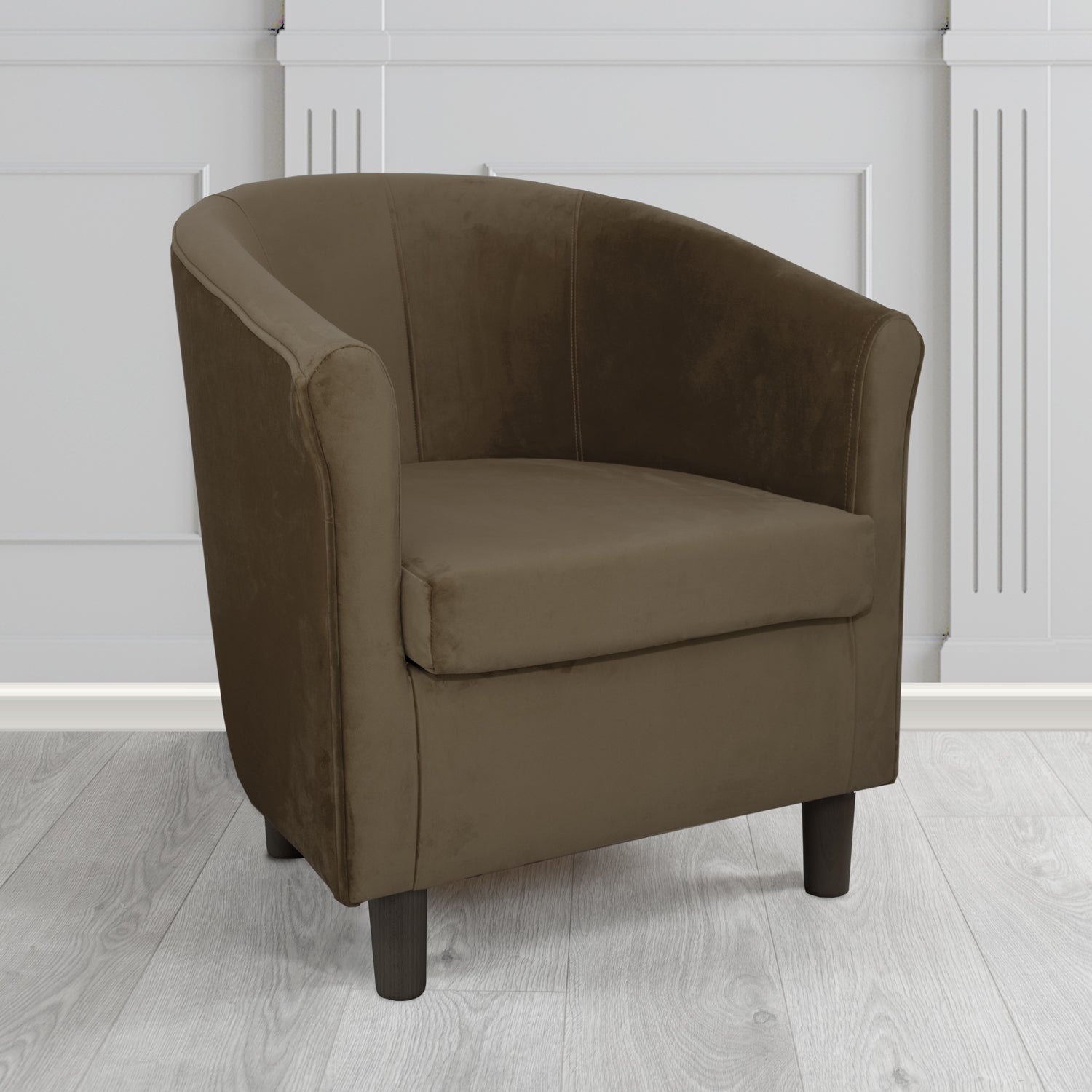 Tuscany Tub Chair in Sapore Crib 5 Velvet Fabric