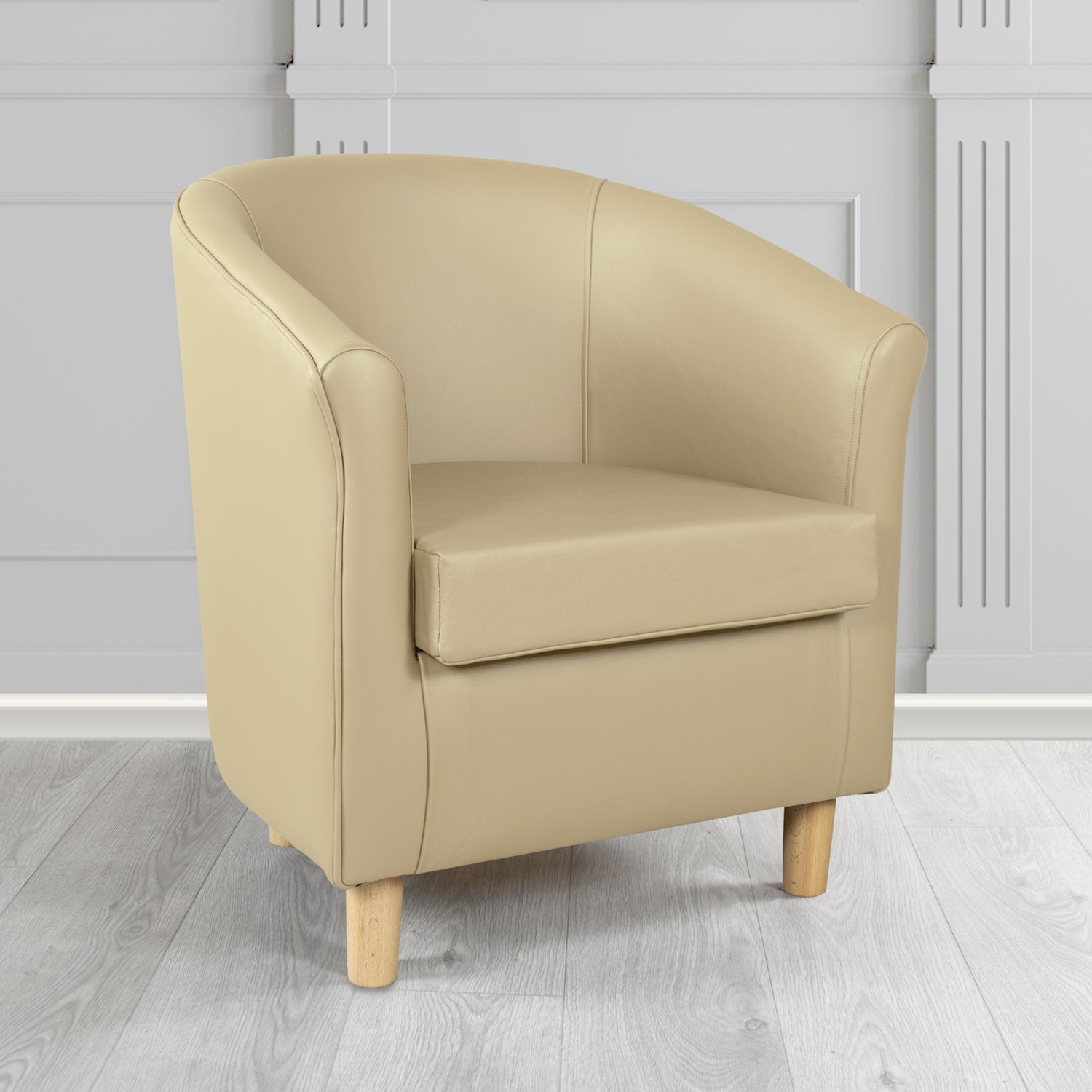 Tuscany Tub Chair in Shelly Crib 5 Genuine Leather