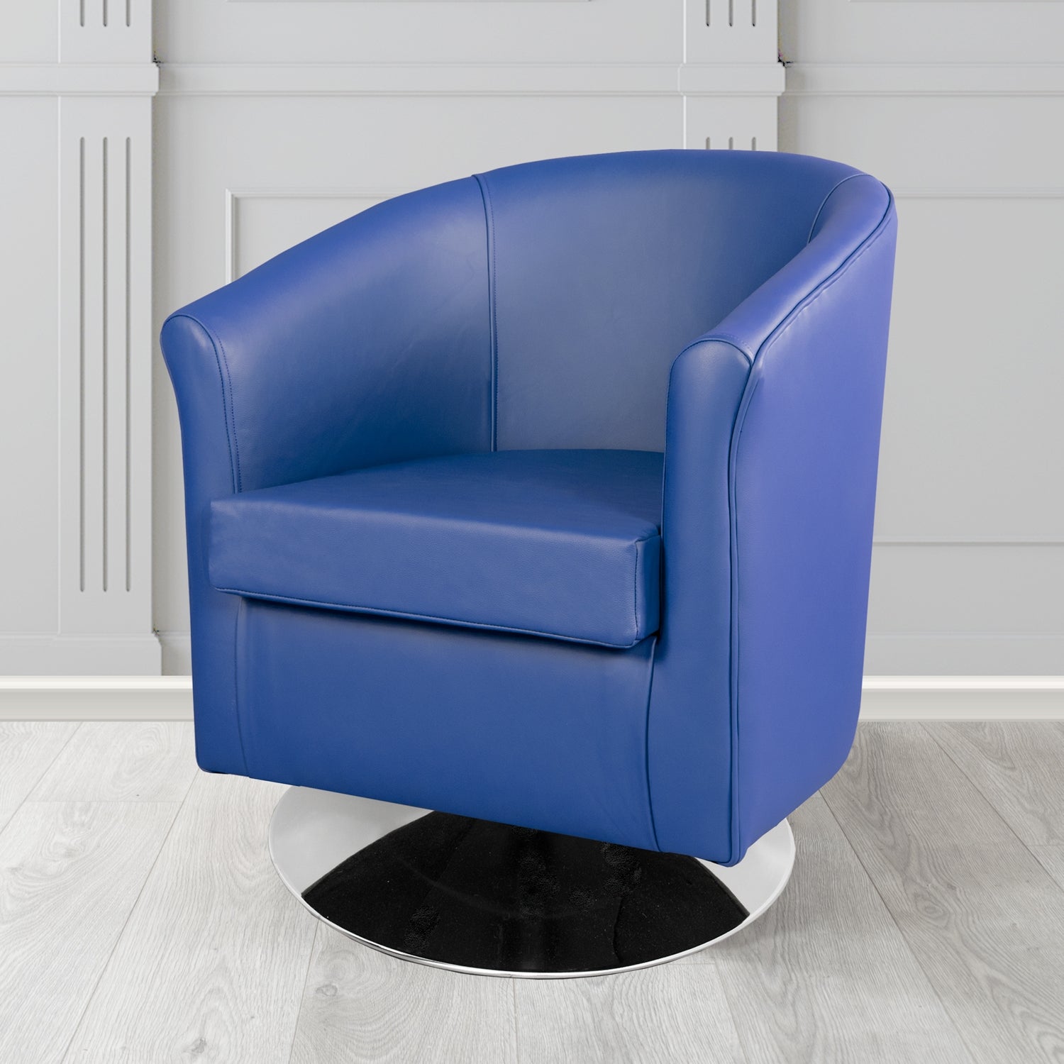 Tuscany Swivel Tub Chair in Shelly Crib 5 Genuine Leather