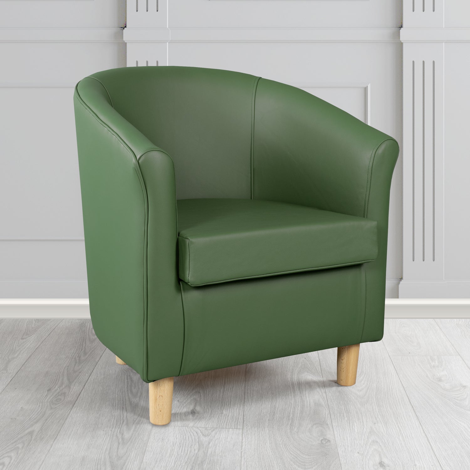 Tuscany Tub Chair in Shelly Crib 5 Genuine Leather
